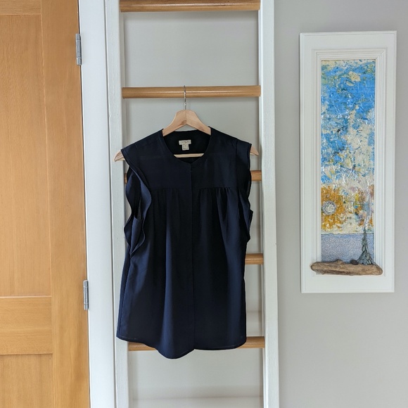 J. Crew Sleeveless Blouse - Picture 1 of 5